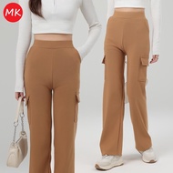 MK cargo pants women long pants women Edna Women Bootcut Cargo Pants  [P6/814]