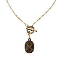 全新未使用 愛馬仕 Chaine d'Ancre 水牛角項鍊 0027 [二手] 愛馬仕