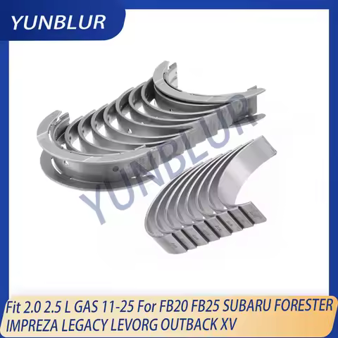 FB20 FB25 STD 0.25 0.5 Main & Con rod Bearing Set Fit 2.0 2.5 L GAS 11-25 For SUBARU FORESTER IMPREZ