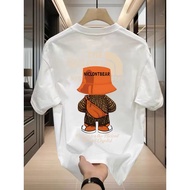 T-shirt Tops Oversized T-shirts for Men & Women Cool DistroCouple Short Sleeve Render Print Cool epi