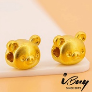 IBUY 999 Gold  Rilakkuma Charm 0.31G (1pc) 24K (999) 足金999懒懒熊