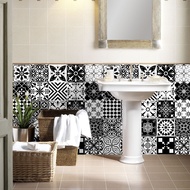KYk PVC 5Meter Tile Floor Sticker Mosaic Vinyl Toilet Sticker Waterproof Wallsticker Hexagon Wallpap