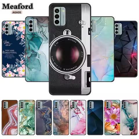 For Nokia G22 G42 Marble Soft Case Silicone TPU Phone Back Cover Colour Cases for Fundas Nokia G 42 