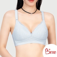 Bme เสื้อชั้นในไร้โครง Level 1 ฟองน้ำบาง รุ่น ME1G52 สีครีม สีเทา สีชมพู