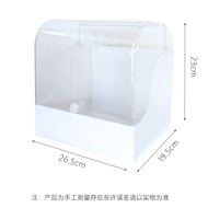 ST/🧃TENMAJapanTENMATianma Gadget Storage Flip BoxF1Desktop Stationery Storage Box Plastic Storage Box Sundries Boxed Wat