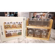 Appetite set of 6 Caston jars 500ml