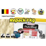 Nutribird A19 - Susu untuk Sesuai Handfeed Semua Parrot~ Repack 1Kg