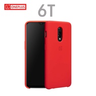 for OnePlus 6T Case 100% Official Oneplus 6T Original Silicone Protective Case Bumper Cover for One