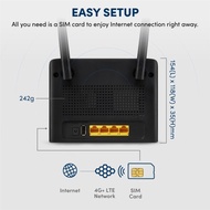 Prolink SIM 4G LTE UNLOCK Fixed line Modem WiFi Router CAT 6 Dual band