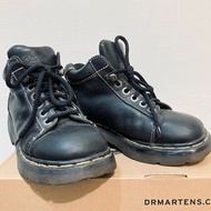 英製老馬汀 Dr. Martens 古著 UK5 六孔低筒厚底 馬汀鞋 1461