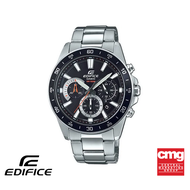 CASIO นาฬิกาข้อมือผู้ชาย EDIFICE รุ่น EFV-570D-1AVUDF วัสดุสเตนเลสสตีล สีดำ