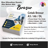 Print A5 A6 DL Full Color Brochures | Art Paper 120gsm | Custom Promotional Flyer Design