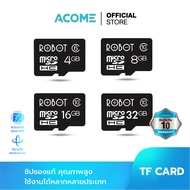 ACOME เมมโมรี่การ์ด ความจุ 8/16/32 GB เมมกล้อง โทรศัพท์ แท็บเลต mp3 1080p ระบบความปลอดภัยสูง เสถียร Micro SD card Memory Card  TF Card  ของแท้ 100% รับประกัน 1 ปี