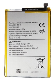 แบตเตอรี่ infinix Hot 30i (X669D) BL-49NX) รับประกัน 3 เดือน แบต infinix Hot 30i ส่งสินค้าทุกวัน