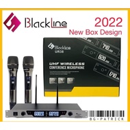 BLACKLINE UR38 Dual Microphone Handheld UHF Wireless System