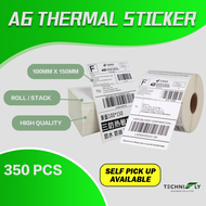 Thermal Sticker 100*150mm A6 Consignment Note Barcode 10*15CM(4inch x 6inch) 热敏贴纸 Airway Bill Sticker