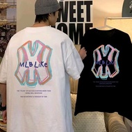 100% Original 100% Premium Cotton MLB Imported Unisex Plus Big Size Graphic Tshirt Men Sport Short S