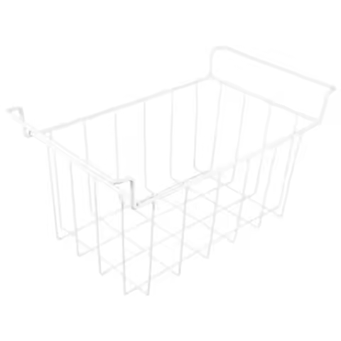 Wire Freezer Storage Basket Chest Freezer Organizer Sturdy Construction Open Design Hanging Capabili