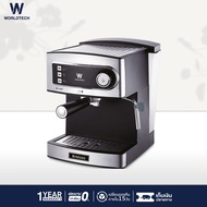 Worldtech Xpresso เครื่องชงกาแฟสด รุ่น WT-CM15 เครื่องชงกาแฟอัตโนมัติ Coffee Machine เครื่องชงกาแฟ เครื่องทำกาแฟอัตโนมัติ + พร้อมชุดด้ามชงกาแฟ *Upgrade Version*