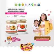 Bumbu Bunda Elia Mac &amp; Cheese Powder/Bolognese Powder Non MSG Non Preservative/Children's Pasta Seasoning/Conditioning Seasoning