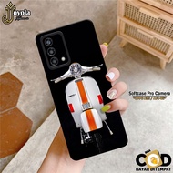 OPPO A95/A74 Case - Vespa Fashion Case - OPPO A95/A74 Softcase - Pro Camera - OPPO A95/A74 Casing - 