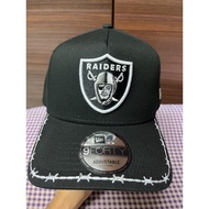 NE 940A Barb LA Raiders Black Baseball Cap Adjustable Snapback
