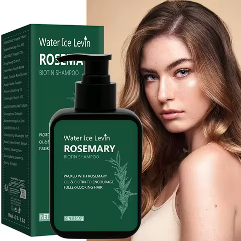 Rosemary Biotin Shampoo Hair Growth Deep Cleansing Scalp Care Oil Control Strengthening Hair Root Sh
