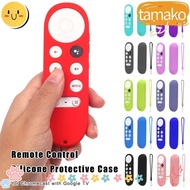 TAMAKO Remote Controller Protector Universal Shockproof Soft Shell TV Accessories Silicone Cover for Chromecast with Google TV