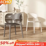 EC Plastic Chair Thickened Dining Chair Leisure Chair Meeting Chair Nordic Style Backrest Chair Dura