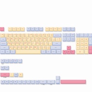 Keycaps 143 Keys คีย์บอร์ดวิดีโอเกม Xda ความสูง Pbt วัสดุระเหิดคีย์บอร์ดกลรูปแบบที่กำหนดเอง