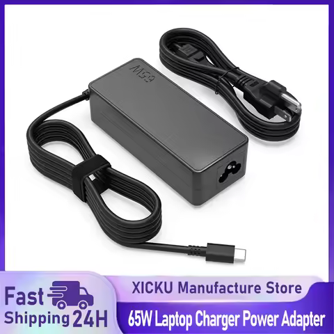 65W USB C Laptop Charger Power Adapter for Lenovo ThinkPad,Hp,Chromebook,Yoga,Dell, ASUS,Acer Type C