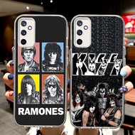 Soft Case for Samsung Galaxy A34 A24 A35 A25 A54 A55 5G T46 Fashion Rock Band
