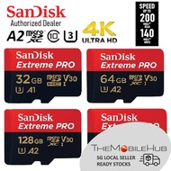 SanDisk Extreme Pro 32GB 64GB 128GB V30 200MB/S  A2 MicroSD Micro SD Card Memory Card Camera GoPro A