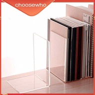 【Choo】1/2/3 2x Acrylic Bookends Efficient Space Savers With Attentive Convenient Office Accessories For Desk STURTY STRUCTURE