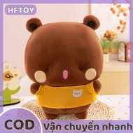 HFTOY 1 mảnh 20 40cm Kawaii Búp bê nhồi bông mềm gối Đồ chơi Hot BuBu và DUDU Gấu Panda gấu Đồ chơi