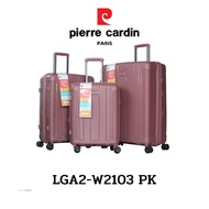 Pierre Cardin (ปีแอร์การ์แดง) กระเป๋าเดินทาง กระเป๋าไฟเบอร์ล้อลาก กระเป๋าขึ้นเครื่อง  รุ่น LGA2-W2103 หลายขนาด 21/25/29พร้อมส่ง ราคาพิเศษ