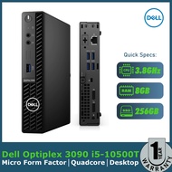 Intel Core I5-10500T│10th Gen Dell Optiplex 3000 MFF/8G/1TB HDD 256G SSD│Dell Optiplex 3000 Mini For