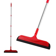 Mitclear Floor Squeegee with Adjustable Handle(49IN), Foam Squeegee for Wet Room, Floor Water Cleani