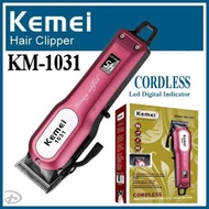 Ready HAIR CLIPPER KEMEI KM-1031 CORDLESS RECHARGEABLE HAIR CLIPPER