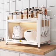 Modern Housewife Kitchen Shelf Floor-standing Multi-Layer Storage Cabinet Microwave Oven Cabinet App