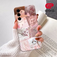 HP Samsung A17 5G 2025 Case - Elloraa.id - Samsung A17 5G Case - Cats Case Motif - Phone Protector -