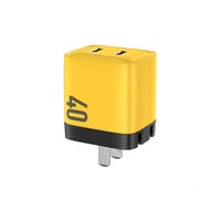 เครื่องชาร์จ USB Type C 40W GAN แบบพกพา หัวชาร์จเร็ว 20W ที่ชาร์จ USB Cสนับสนุนประเภท C PD ชาร์จเร็ว