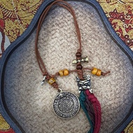 Budala Palace Series [Tibetan Biography] {Jiugong Bagua Card+Book Buckle} Ornaments [Exorcism, Town 