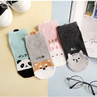 Korean Socks - Panda Cat Dog Ankle Animal Socks - Iconic Socks