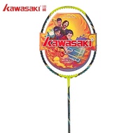 KY@ KawasakiKawasaki Badminton Racket4UUltra-Light Full Carbon Badminton Racket Training Competition Universal Single Sh