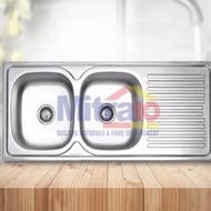 Tidy 12050Db Stainless Sink Wastafel Dapur