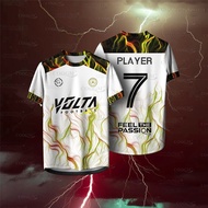 Purple Classic Futsal Football Baju Jersey Custom Name Volta Jersey