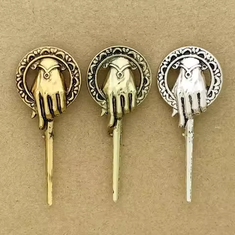 GOT A Song of Ice And Fire Hand Of The King Brooch High Quality Fan Gift Fashion Jewelry