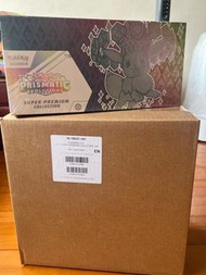 Pre-order 美國直送 保證有貨 平過批發 ptcg 美版 sv8.5 prismatic evolutions super premium collection 太晶伊貝豪華禮盒 pokemo