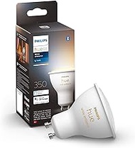 PHILIPS hue White Ambiance 5W LED Smart Spot Light, White, GU10